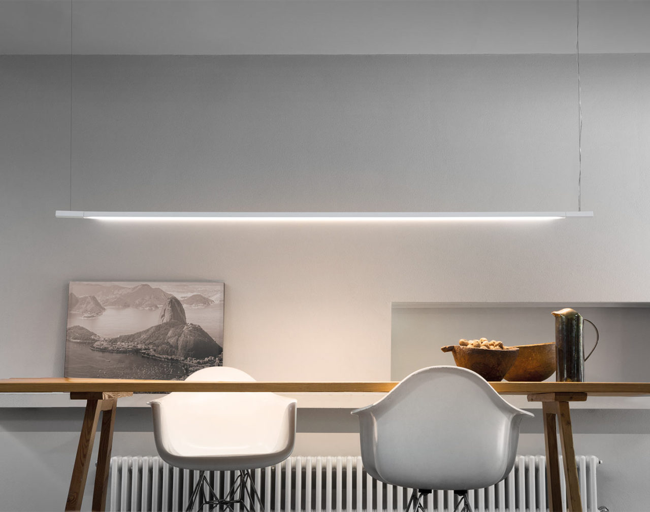Linescapes Pendant Horizontal Lamp by Nemo Lamps